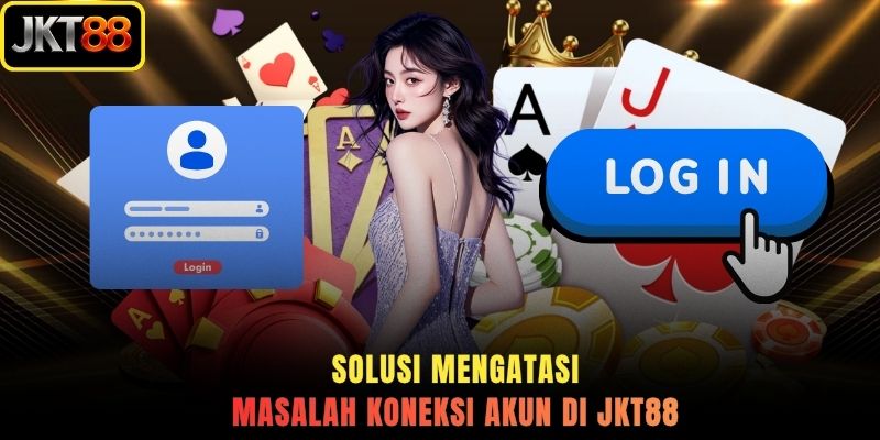 Solusi mengatasi masalah koneksi akun di JKT88